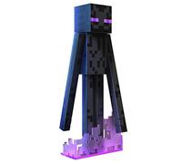 Mattel- Minecraft Diamond Level Enderman Figure Action Figures, Multicolore, Medium, HLN40