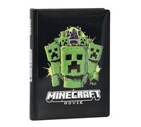 Minecraft - Diario Scuola Ufficiale Minecraft, Diario 12 Mesi Ideale per la Scuola Elementare, con Copertina Imbottita e 320 Pagine Interne Stampate a Colori, 13 x 17,8H