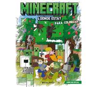 Minecraft. ¿Dónde está? Para colorear