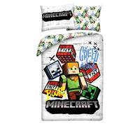 Minecraft Duvet Set Ver. 11 140 X 200 Cm / 70 X 90 Cm Halantex