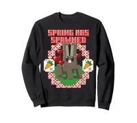 Minecraft Easter Spring Has Spawned Bunny Rabbit And Carrots Felpa