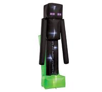 Minecraft Enderman, decorazione gonfiabile per prato, decorazione ufficiale per feste di Minecraft, 2,5 m