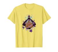 Minecraft Enderman Forced Perspective Maglietta, Uomo, Limone, 3XL