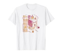 Minecraft Ghast Red Outline Fireball Maglietta