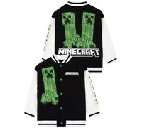 Minecraft Giacca Ragazzo, Giaccia Bomber Creeper, Giubbotto Ragazzo Cotone, 9-10 Anni