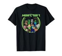 Minecraft Group Circle Logo Poster Maglietta
