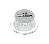 Minecraft I Heart Minecraft Logo PopSockets PopGrip per MagSafe