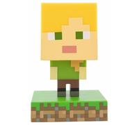 Minecraft Icons Alex Lampada 3D Desktop Lamp PALADONE PRODUCTS