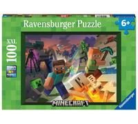 Minecraft Jigsaw Monster Minecraft (100 Pezzi) Ravensburger