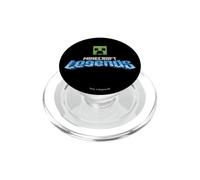 Minecraft Legends Creeper Head Official Game Logo PopSockets PopGrip per MagSafe