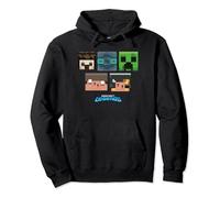 Minecraft Legends Mobs And Piglins Icons Official Logo Felpa con Cappuccio