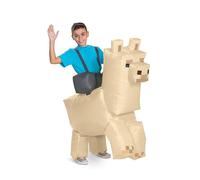 Minecraft Llama Costume per Bambini, Licenziato Ufficialmente da Disguise, Vestibilità Comoda e Design Dettagliato, Taglia Unica