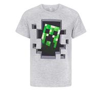 Minecraft Maglietta da ragazzo Creeper Inside