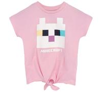 Minecraft Maglietta Gatto Nodo Intrecciato Davanti Ragazze (NS6689)