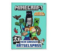 Minecraft: Mein großer Rätselspaß: Activitybuch mit über 30 Stickern!