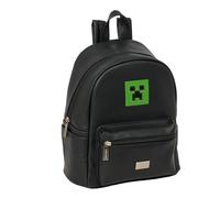 MINECRAFT - Mini zaino per uso quotidiano, ideale per bambini di diverse età, comodo e versatile, qualità e resistenza, 24 x 12 x 28 cm
