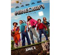 Minecraft Movie 2025 locandina Advance