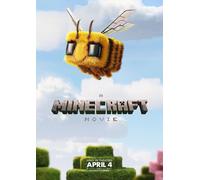 Minecraft Movie 2025 locandina Advance