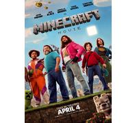 Minecraft Movie 2025 locandina Advance