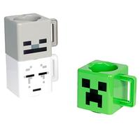 Paladone Set di 3 Mug Minecraft impilabili