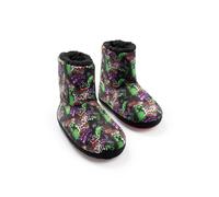 Minecraft Multicolore Grafitti All Over Print Pantofole Ragazzi