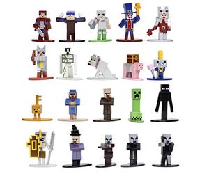 MINECRAFT Nano Metalfigs 20 Pack Wave 4 | 1.65 inch Die-Cast Metal Figures