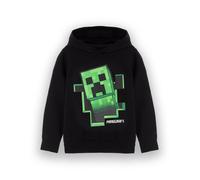 Minecraft Nero Creeper Felpa Unisex Bambini
