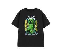 Minecraft Nero Hostile Behaviour T-shirt a maniche corte Ragazzi