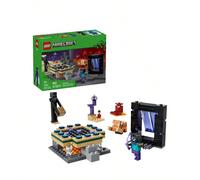 Minecraft® Nether & End Portal Journey Kids 7Years+ 21584 AVVERTENZA:①Questo prodotto deve essere utilizzato con la supervisione di un adulto②Contiene pezzi piccoli e non è adatto per i bambini sotto 