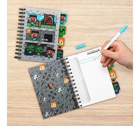 Minecraft Notebook with Dividers Kuromi Fluffy
