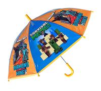 Minecraft Ombrello Poe Pvc Bambini Ragazzi Ombrellino Parapioggia