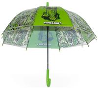 Minecraft Ombrello PVC POE Creeper Bambini Ragazzi Ombrellino Parapioggia