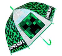 Minecraft Ombrello Trasparente Bambini Ragazzi Ombrellino Parapioggia
