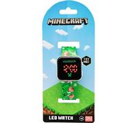 Minecraft Orologio Da Polso Bambini Giocattolo Digitale Led Originale Logo Watch