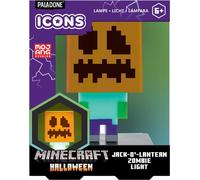 Minecraft Icons Light Zombie Jack O Lantern 10 cm