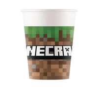 Minecraft Party - Set di 8 bicchieri