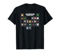 Minecraft Periodic Table Character Group Maglietta
