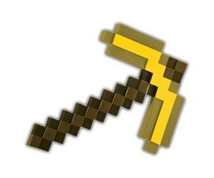 Minecraft Piccone Picca Oro (in Plastica) Replica 43cm. DISGUISE