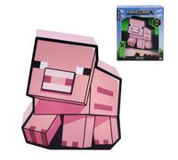Minecraft Pig Night Light Decorazione per camera da letto e lampada da scrivan