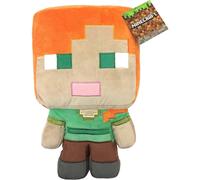Minecraft Plush Stuffed Alex Pillow Buddy - Kids Super Soft Polyester Microfiber, 16 inch (Official Product)