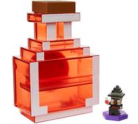 Minecraft- Pozione Custodia con Strega Miglioramento Mini Giocattolo per Bambini 6+ Anni, GKT45
