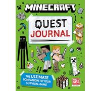 Minecraft Quest Journal: Official illustrated children’s Minecraft game creative diary and tick list. The perfect gift for kids aged 6, 7, 8, 9 and 10! New for 2026