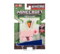 Minecraft Redstone Charged Series Pig - Action figure da 8,3 cm