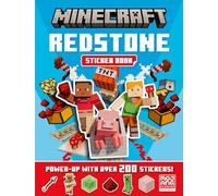 Minecraft Redstone Sticker Book: Brand new for 2026, an official sticker activity book for kids who love the movie and game