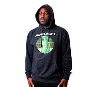 Minecraft Retro Creeper Premium Adulto Hoodie