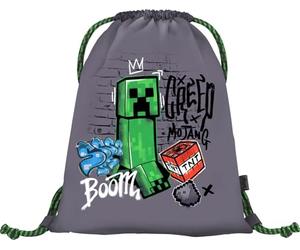 Minecraft - Sacca sportiva per bambini, per bambini, per la scuola, lo sport, Minecraft II