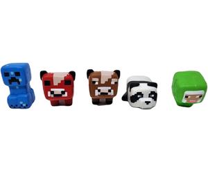 Minecraft Scatola Da Collezione 5 Pezzi SquishMe Serie 2