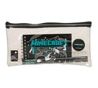 MINECRAFT SCREEN - Astuccio per bambini, ideale per bambini in età scolastica, comodo e versatile, qualità e resistenza, 22,5 x 10,5 cm