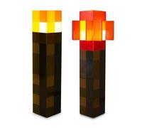 Minecraft Set Di 2 Pezzi Di Luce Notturna | Torcia E Torcia Di Redstone