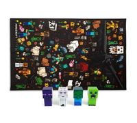 Minecraft Set Di Decorazioni Mob In 2 Pezzi | Tappeto E Mini Luce D'Ambiente Mob